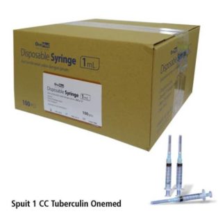 Disposable syringe 1 CC 30  box