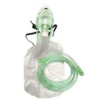 Oxygen Mask Child Non Rebrithing Each