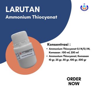 Ammonium thiocyanat 0,1N/0,1M (250 cc)
