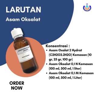 Asam Oksalat 0,1 N (1 Liter)