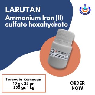 Ammonium Iron (II) sulfate hexahydrate (10 gr)