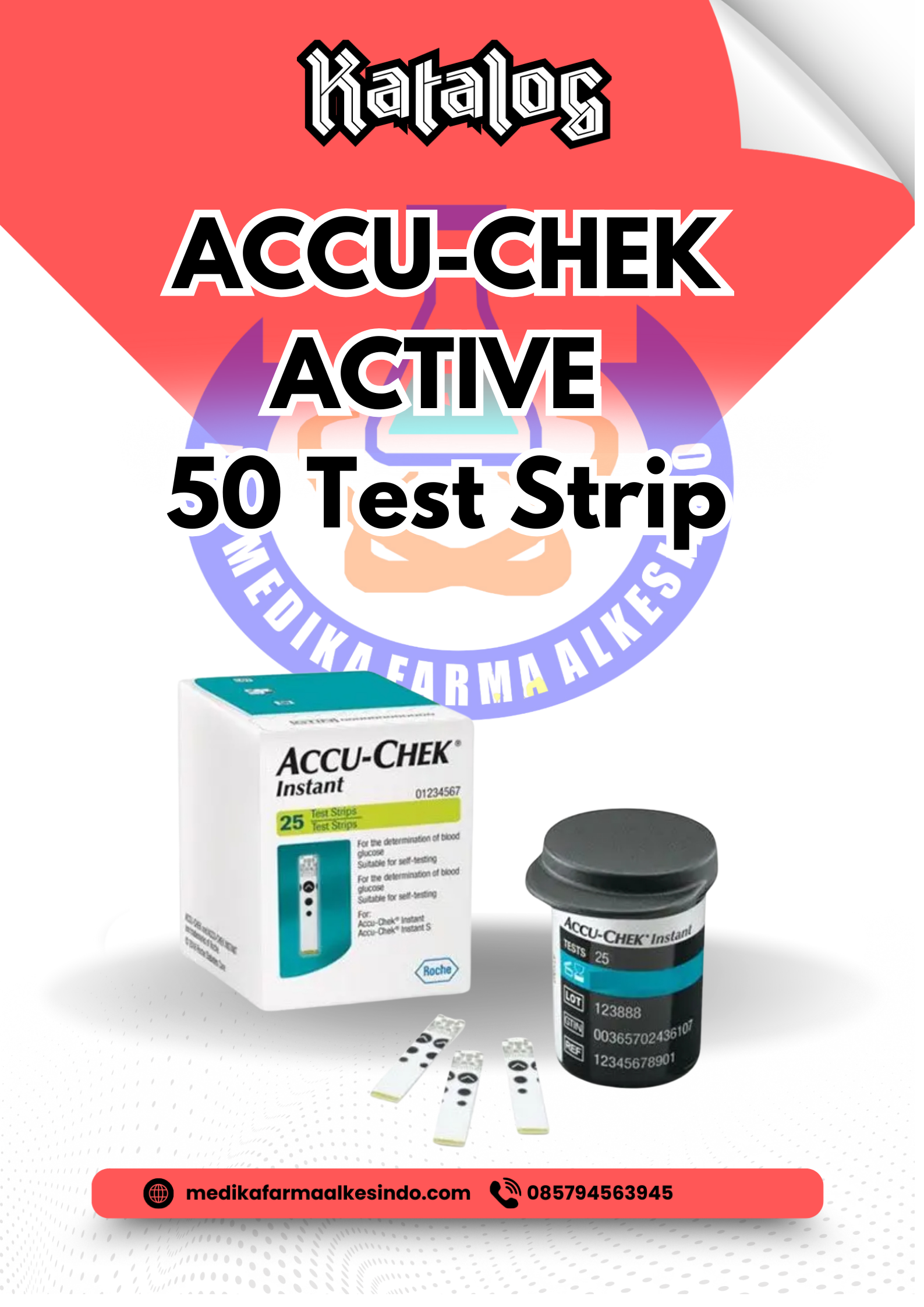 ACCU-CHEK ACTIVE 50 Test Strip