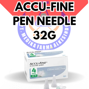 ACCU-FINE PEN NEEDLE 32G