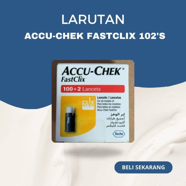 ACCU-CHEK FASTCLIX 102'S