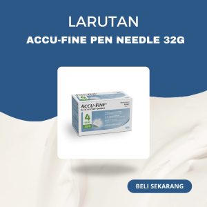 ACCU-FINE PEN NEEDLE 32G