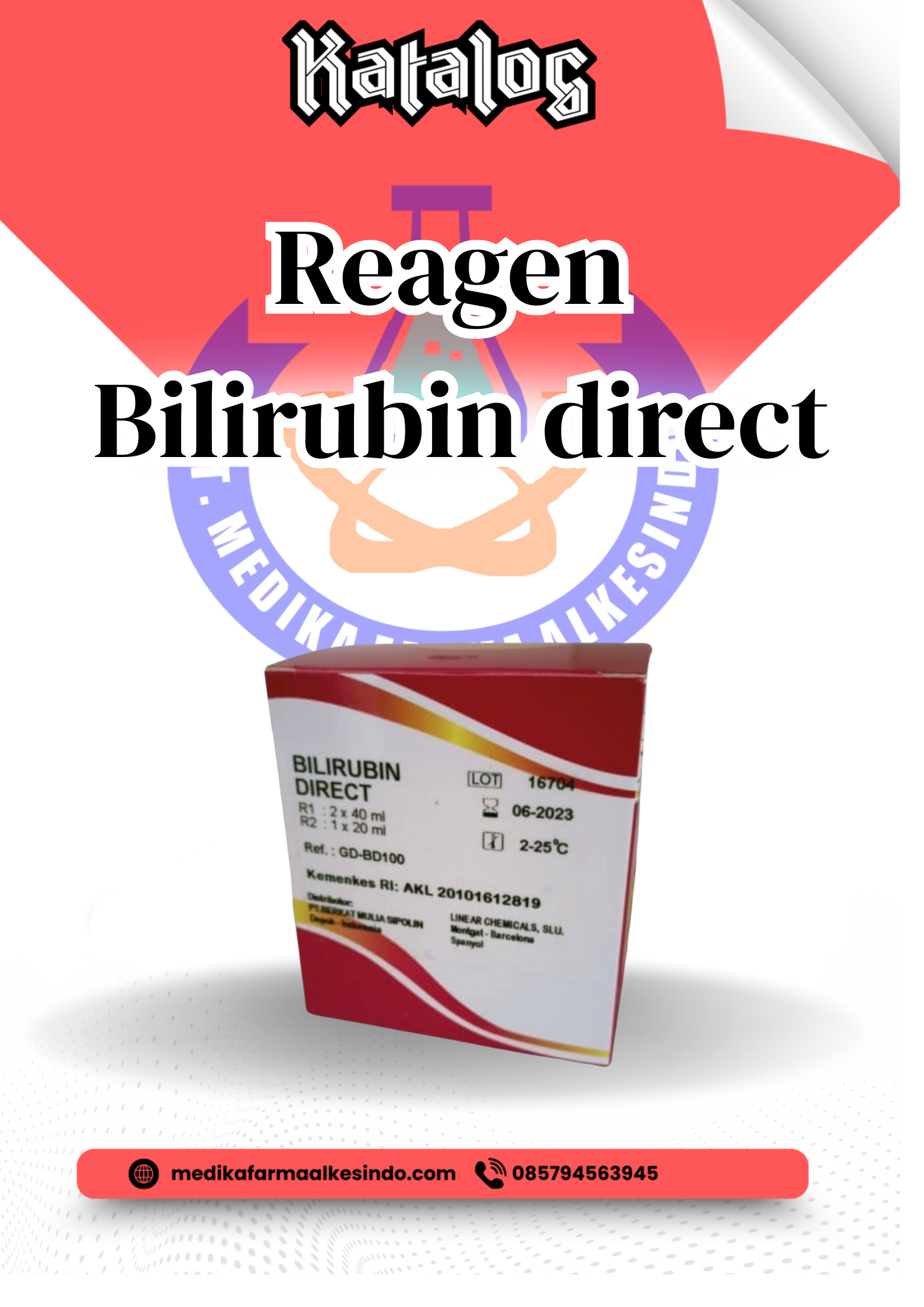 REAGEN BILIRUBIN (DIRECT) GLORY
