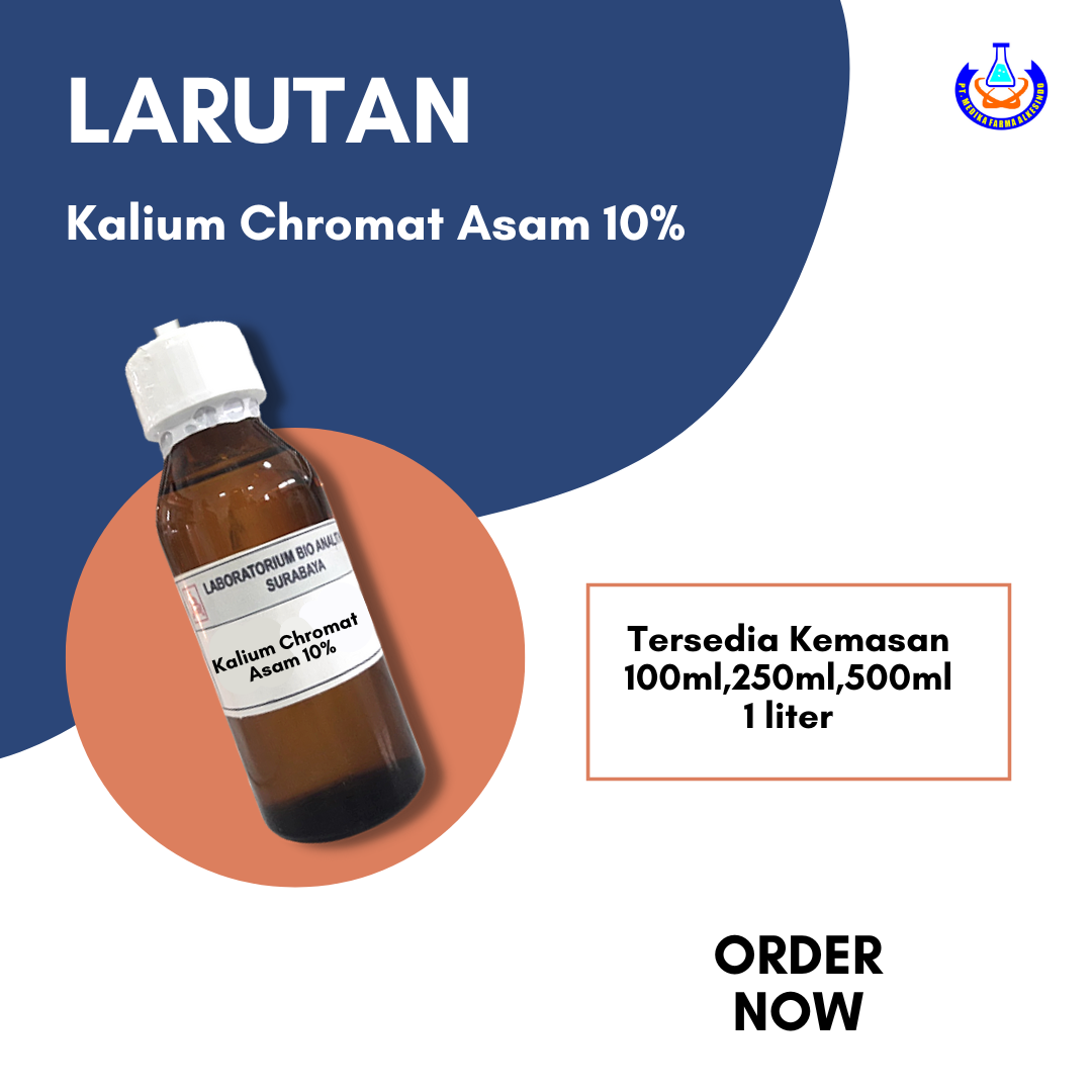 Kalium Chromat Asam 10%