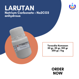 Natrium Carbonate = Na2CO3 anhydrous