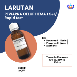PEWARNA CELUP HEMA 1 Set/ Rapid test